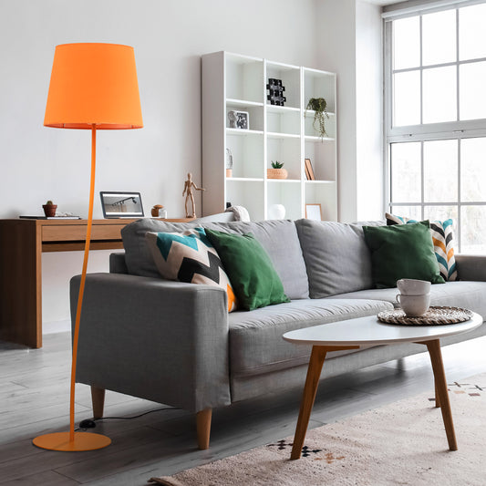 NICOLA Orange Floor Lamp