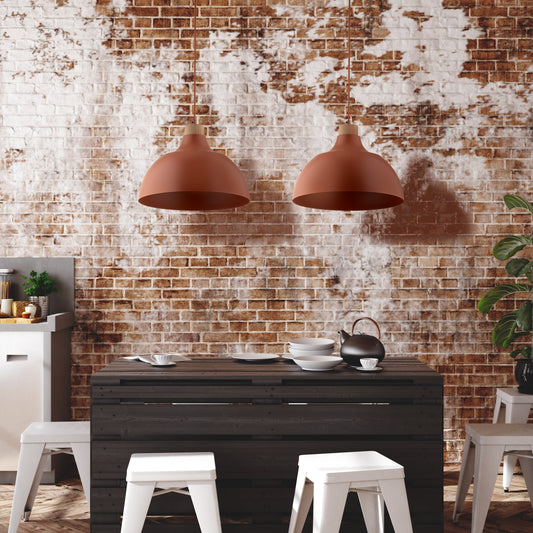 CAP Brick Red Pendant Lamp